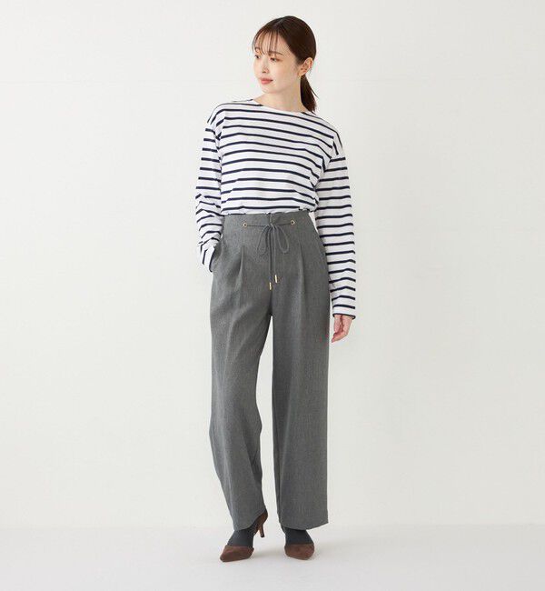 SHIPS Colors 「《一部追加予約》〈洗濯機可能〉コットン レイヤード TEE 3（ロンT）◆」|Tシャツ・カットソー|