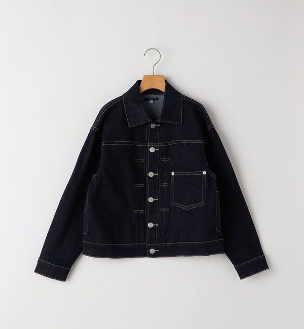 SHIPS KIDS「SHIPS KIDS:140～160cm / ヴィンテージ ライク インディゴ デニム ジャケット」|デニムジャケット|