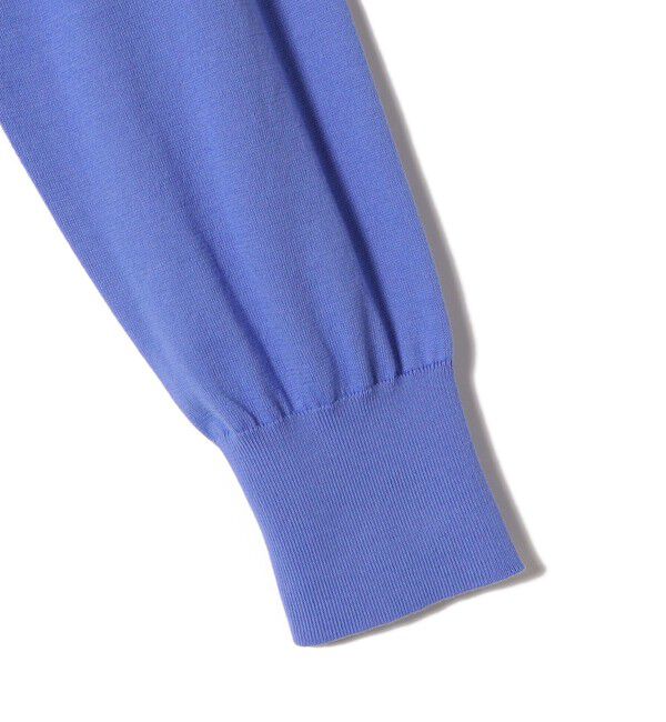 SHIPS for women「SHIPS Primary Navy Label:〈手洗い可能〉16G SUVIN カーディガン」|カーディガン|