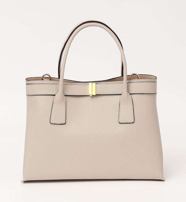 quaranciel「quaranciel: バックル 2way トート バッグ（A4対応）」|トートバッグ|