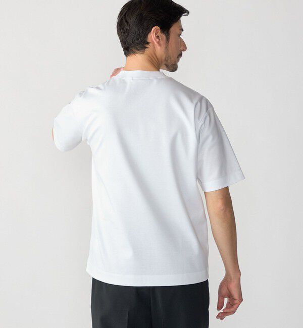 SHIPS「SHIPS: MADE IN JAPAN クルーネック ハイゲージ ポンチ ライト Tシャツ」|Tシャツ・カットソー|
