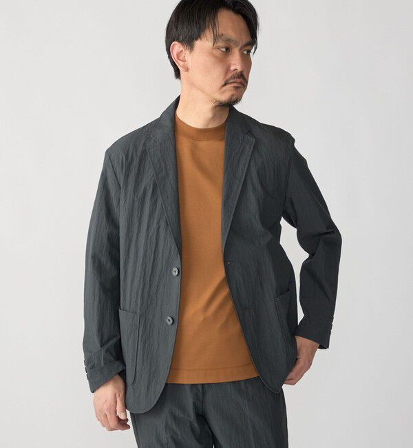 SHIPS「SHIPS: MADE IN JAPAN クルーネック ハイゲージ ポンチ ライト Tシャツ」|Tシャツ・カットソー|