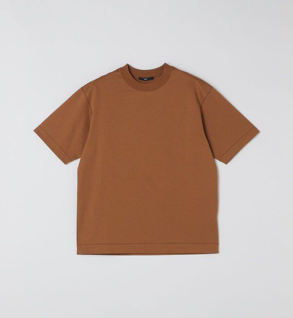SHIPS「SHIPS: MADE IN JAPAN クルーネック ハイゲージ ポンチ ライト Tシャツ」|Tシャツ・カットソー|