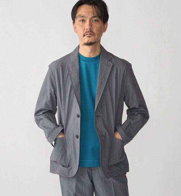 SHIPS「SHIPS: MADE IN JAPAN クルーネック ハイゲージ ポンチ ライト Tシャツ」|Tシャツ・カットソー|