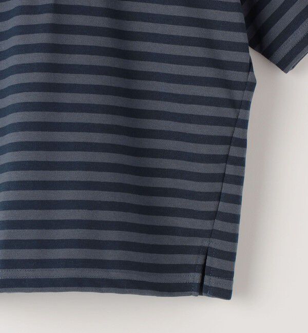 SHIPS KIDS「THYARD:100～130cm / ボーダー ポロシャツ」|ポロシャツ|