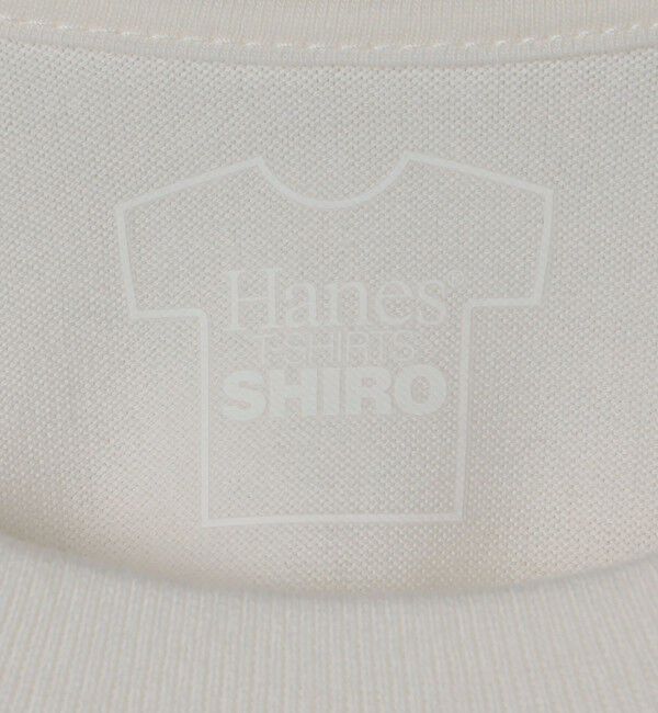 SHIPS any「Hanes:T-SHIRTS SHIRO クルーネック パック ロングスリーブ Tシャツ（ホワイト）26AW」|Tシャツ・カットソー|