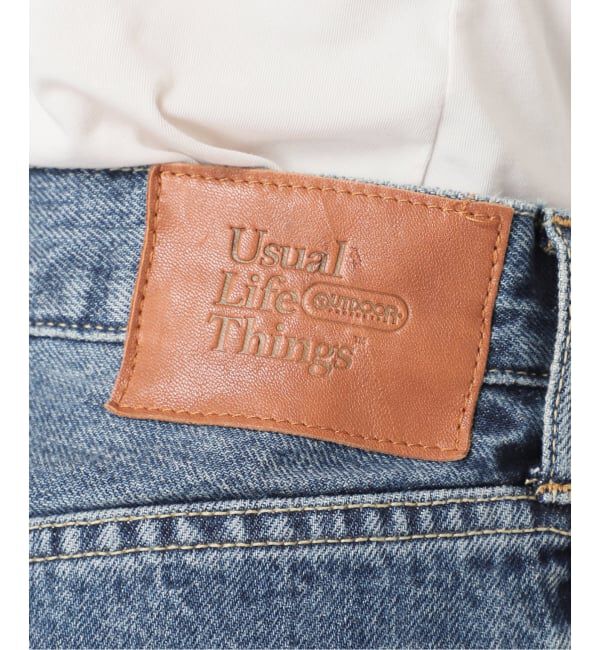 OUTDOOR PRODUCTS Usual Things「Cozue Ninomiya ex ULT DENIM TRUCKER PANTS」|デニム|