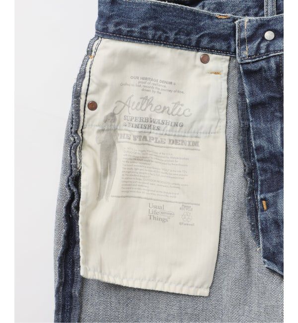 OUTDOOR PRODUCTS Usual Things「Cozue Ninomiya ex ULT DENIM TRUCKER PANTS」|デニム|