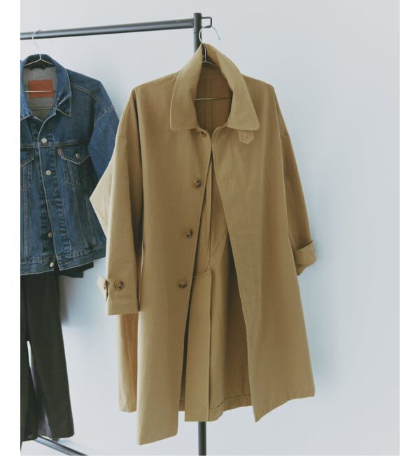 OUTDOOR PRODUCTS Usual Things「Cozue Ninomiya ex SOUTIN COLLAR COAT」|ステンカラーコート|