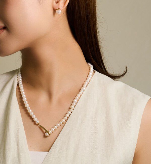 TOMORROWLAND GOODS「【別注】januka  Fresh Water Pearl ネックレス」|ネックレス|
