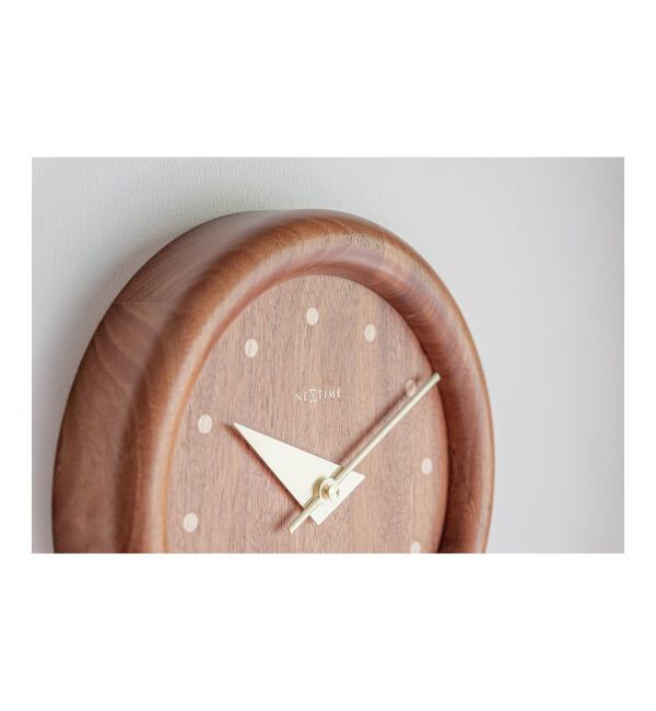 journal standard Furniture「《予約》【NeXtime】Dowel Circle Wall Clock　掛け時計」|クロック・置時計|