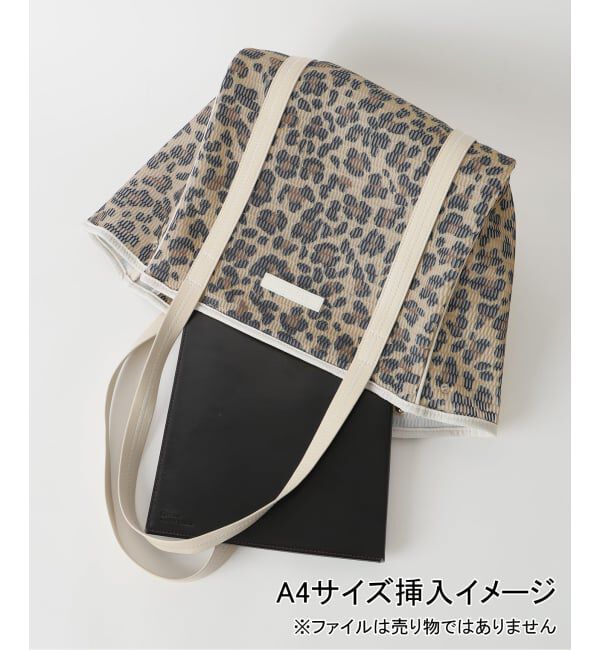 IENA「《洗濯機洗い可》qbag paris/キューバッグ パリ 別注NEST ZIP M バッグ」|トートバッグ|