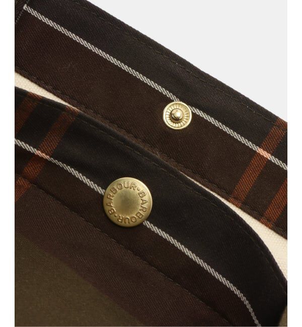 SLOBE IENA「BARBOUR/バブアー TELFIELD TARTAN TOTE BAG UBA0751TN51/TN11」|トートバッグ|