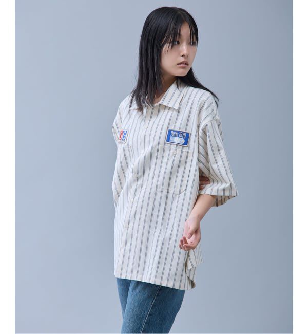Paris Saint-Germain「【Paris Saint-Germain / パリ・サン＝ジェルマン】 JP 1970 Stripe Shirt」|シャツ・ブラウス|