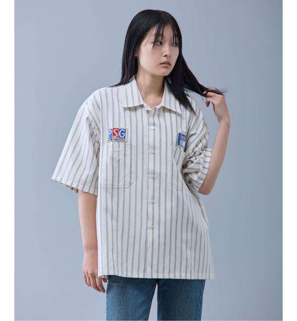 Paris Saint-Germain「【Paris Saint-Germain / パリ・サン＝ジェルマン】 JP 1970 Stripe Shirt」|シャツ・ブラウス|