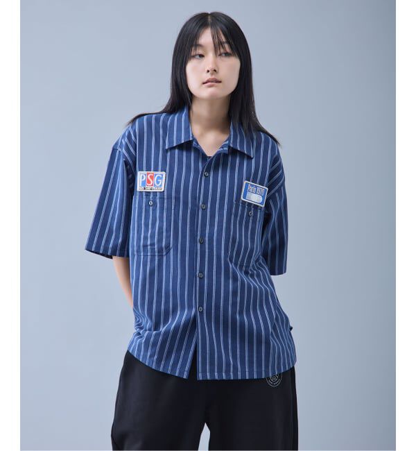 Paris Saint-Germain「【Paris Saint-Germain / パリ・サン＝ジェルマン】 JP 1970 Stripe Shirt」|シャツ・ブラウス|