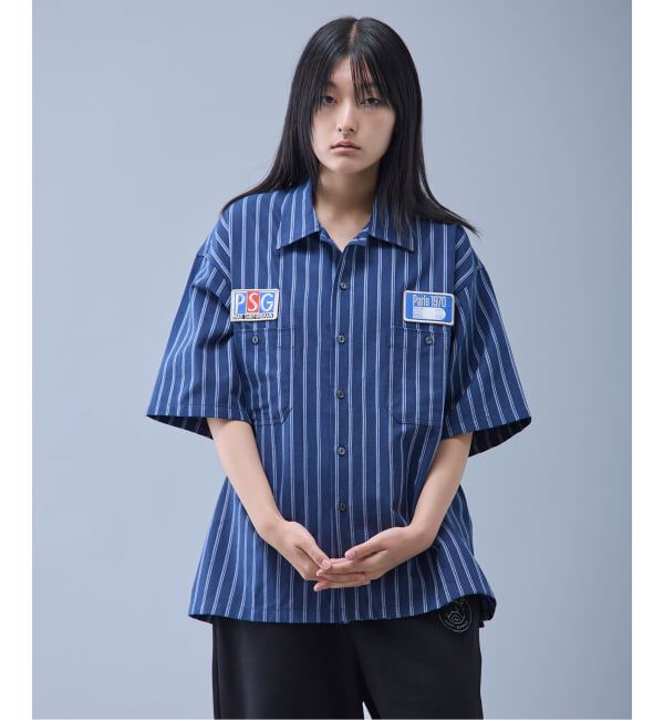 Paris Saint-Germain「【Paris Saint-Germain / パリ・サン＝ジェルマン】 JP 1970 Stripe Shirt」|シャツ・ブラウス|