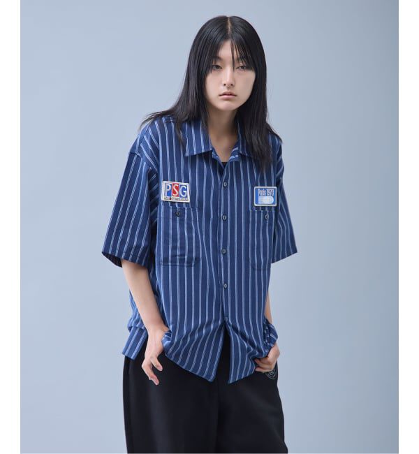Paris Saint-Germain「【Paris Saint-Germain / パリ・サン＝ジェルマン】 JP 1970 Stripe Shirt」|シャツ・ブラウス|