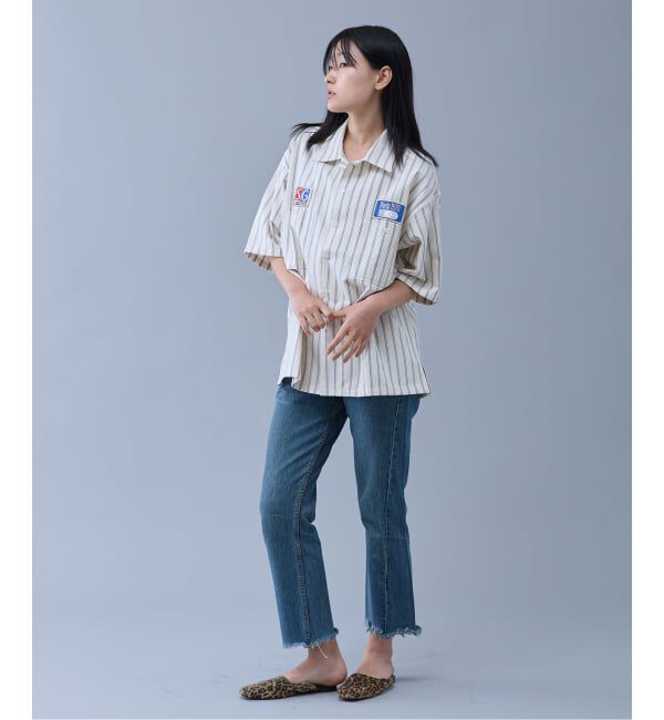 Paris Saint-Germain「【Paris Saint-Germain / パリ・サン＝ジェルマン】 JP 1970 Stripe Shirt」|シャツ・ブラウス|