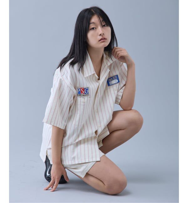 Paris Saint-Germain「【Paris Saint-Germain / パリ・サン＝ジェルマン】 JP 1970 Stripe Shirt」|シャツ・ブラウス|