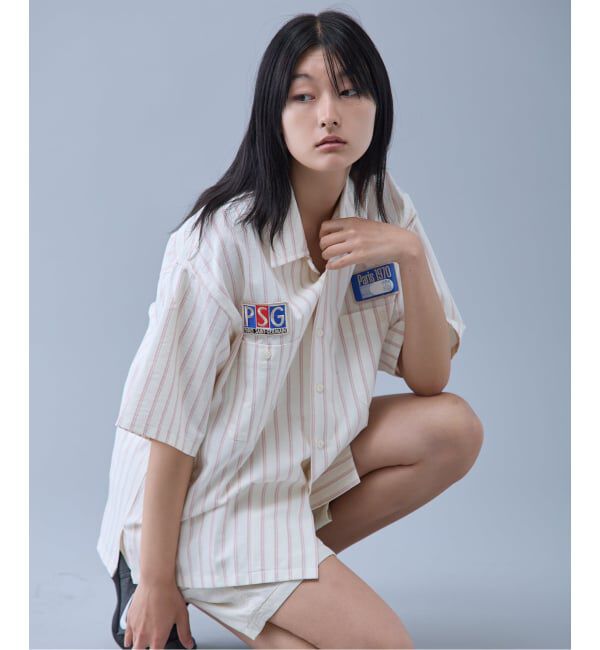 Paris Saint-Germain「【Paris Saint-Germain / パリ・サン＝ジェルマン】 JP 1970 Stripe Shirt」|シャツ・ブラウス|