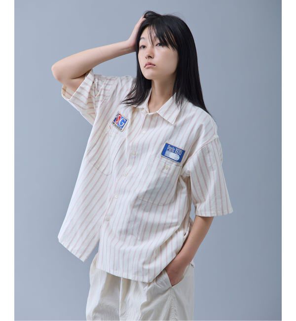 Paris Saint-Germain「【Paris Saint-Germain / パリ・サン＝ジェルマン】 JP 1970 Stripe Shirt」|シャツ・ブラウス|