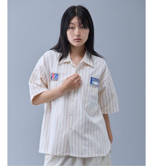 Paris Saint-Germain「【Paris Saint-Germain / パリ・サン＝ジェルマン】 JP 1970 Stripe Shirt」|シャツ・ブラウス|
