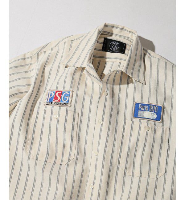 Paris Saint-Germain「【Paris Saint-Germain / パリ・サン＝ジェルマン】 JP 1970 Stripe Shirt」|シャツ・ブラウス|