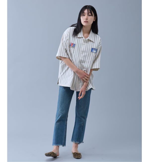Paris Saint-Germain「【Paris Saint-Germain / パリ・サン＝ジェルマン】 JP 1970 Stripe Shirt」|シャツ・ブラウス|