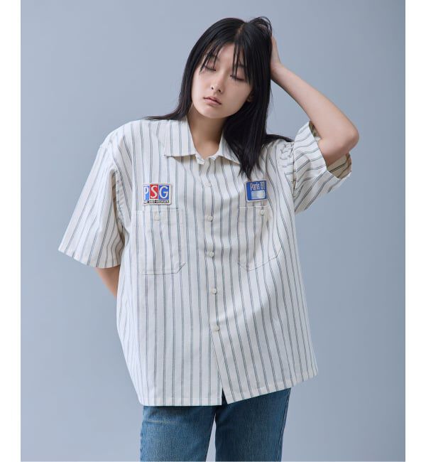Paris Saint-Germain「【Paris Saint-Germain / パリ・サン＝ジェルマン】 JP 1970 Stripe Shirt」|シャツ・ブラウス|