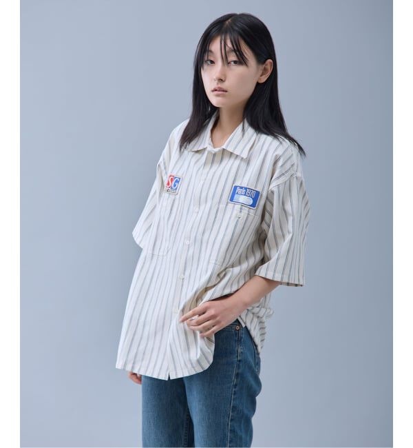 Paris Saint-Germain「【Paris Saint-Germain / パリ・サン＝ジェルマン】 JP 1970 Stripe Shirt」|シャツ・ブラウス|