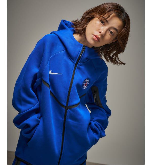Paris Saint-Germain「【NIKE / ナイキ】PSG M NK TCH FLC FZ WR HOODIE」|パーカー|