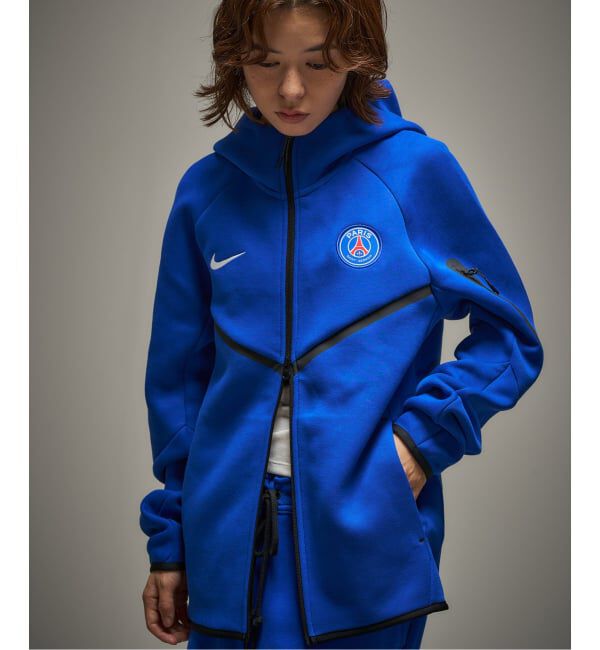 Paris Saint-Germain「【NIKE / ナイキ】PSG M NK TCH FLC FZ WR HOODIE」|パーカー|
