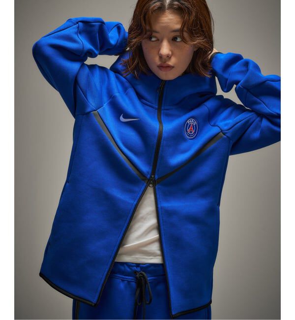 Paris Saint-Germain「【NIKE / ナイキ】PSG M NK TCH FLC FZ WR HOODIE」|パーカー|