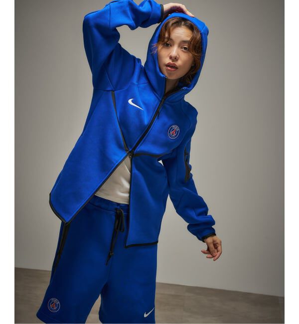 Paris Saint-Germain「【NIKE / ナイキ】PSG M NK TCH FLC FZ WR HOODIE」|パーカー|