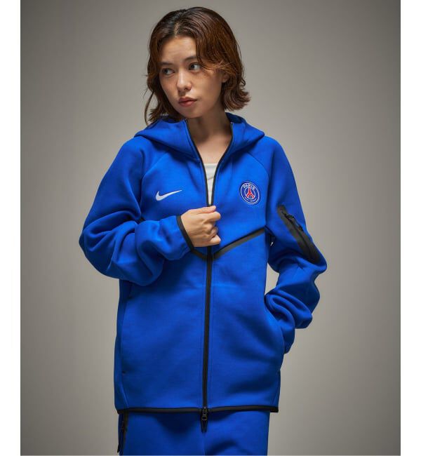 Paris Saint-Germain「【NIKE / ナイキ】PSG M NK TCH FLC FZ WR HOODIE」|パーカー|