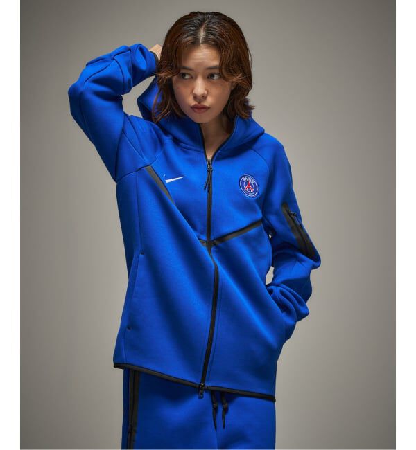 Paris Saint-Germain「【NIKE / ナイキ】PSG M NK TCH FLC FZ WR HOODIE」|パーカー|