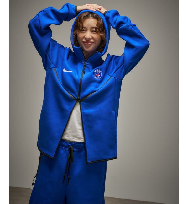 Paris Saint-Germain「【NIKE / ナイキ】PSG M NK TCH FLC FZ WR HOODIE」|パーカー|