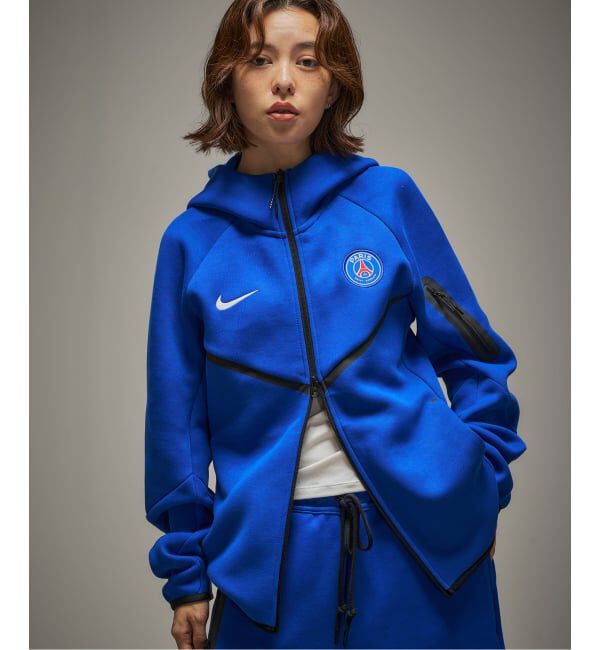 Paris Saint-Germain「【NIKE / ナイキ】PSG M NK TCH FLC FZ WR HOODIE」|パーカー|