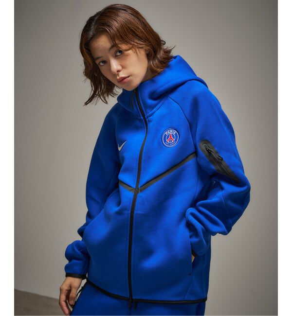 Paris Saint-Germain「【NIKE / ナイキ】PSG M NK TCH FLC FZ WR HOODIE」|パーカー|