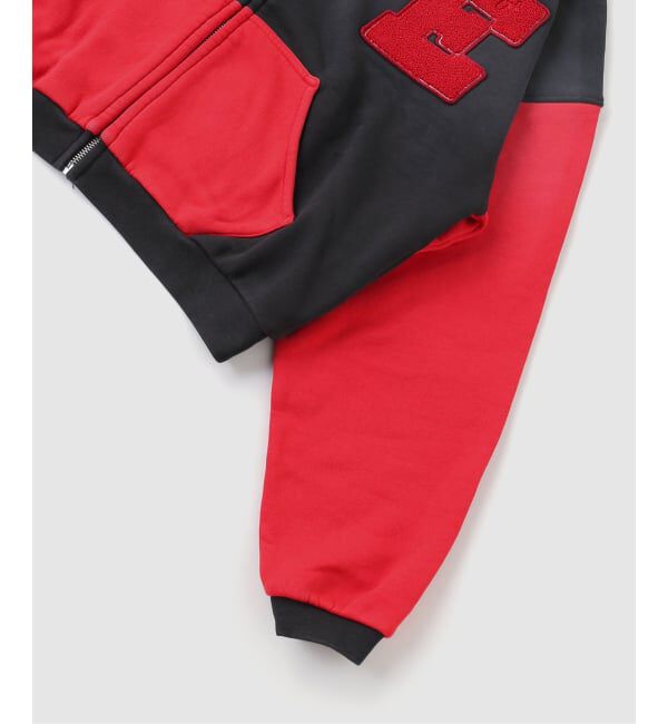 PULP「ERL / イーアールエル UNISEX VARSITY HOODIE KNIT」|ニット・セーター|