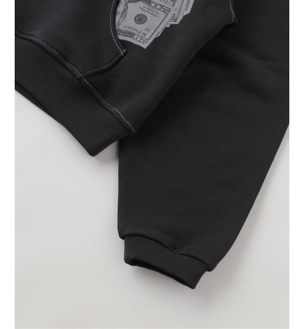 PULP「ERL / イーアールエル UNISEX MONEY HOODIE KNIT」|ニット・セーター|