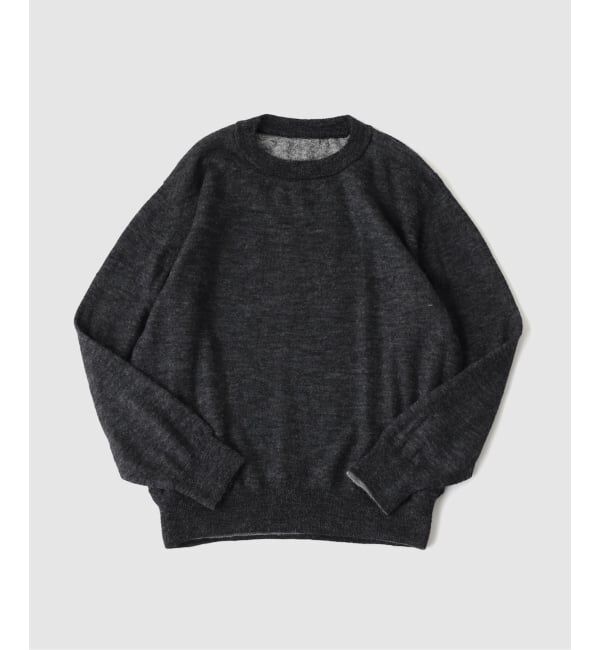 417 EDIFICE「crepuscule / クレプスキュール W/G Mohair Reversible P/O」|ニット・セーター|ブラック
