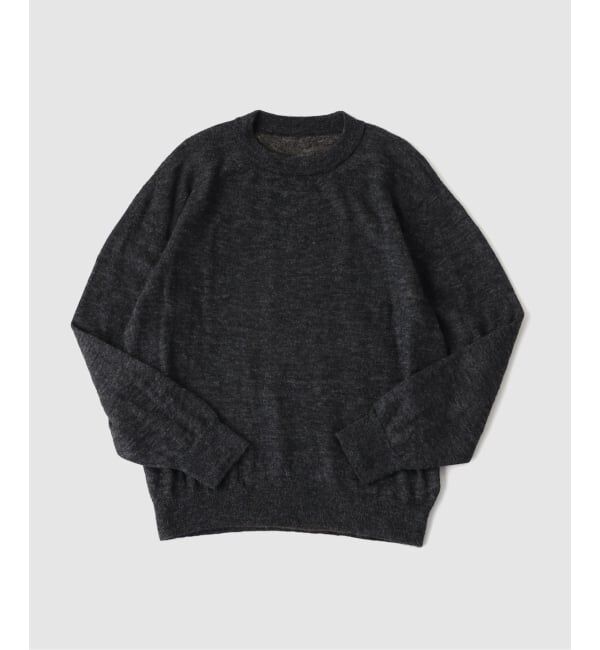 417 EDIFICE「crepuscule / クレプスキュール W/G Mohair Reversible P/O」|ニット・セーター|ブラック A