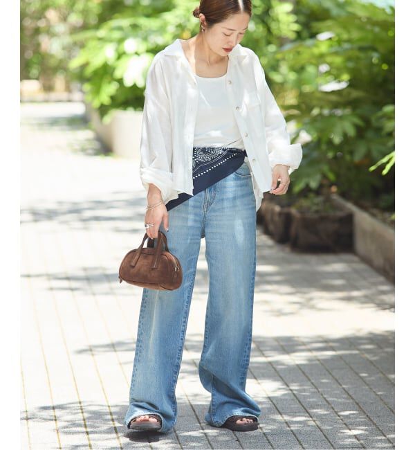 JOURNAL STANDARD「リネンレギュラーロールアップシャツ」|シャツ・ブラウス|