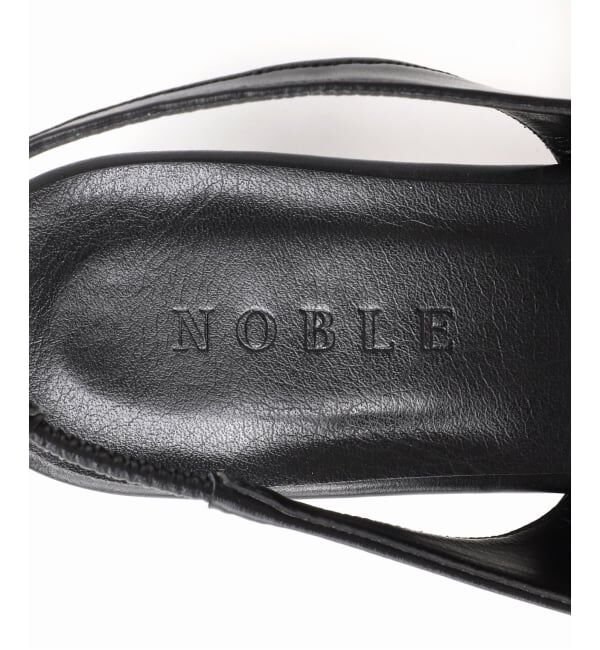 NOBLE「《NOBLE別注》オリジナルバックストラップヒール」|パンプス|