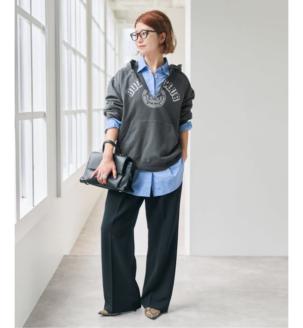 Spick and Span「《別注 / 予約》BOOK CLUB / ブッククラブ Vtg. Cut Off Sweat Hoodi」|パーカー|