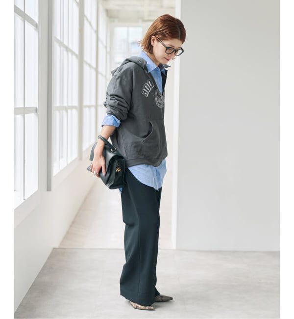 Spick and Span「《別注 / 予約》BOOK CLUB / ブッククラブ Vtg. Cut Off Sweat Hoodi」|パーカー|