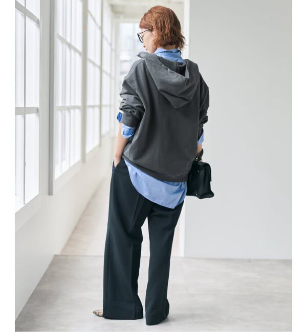 Spick and Span「《別注 / 予約》BOOK CLUB / ブッククラブ Vtg. Cut Off Sweat Hoodi」|パーカー|