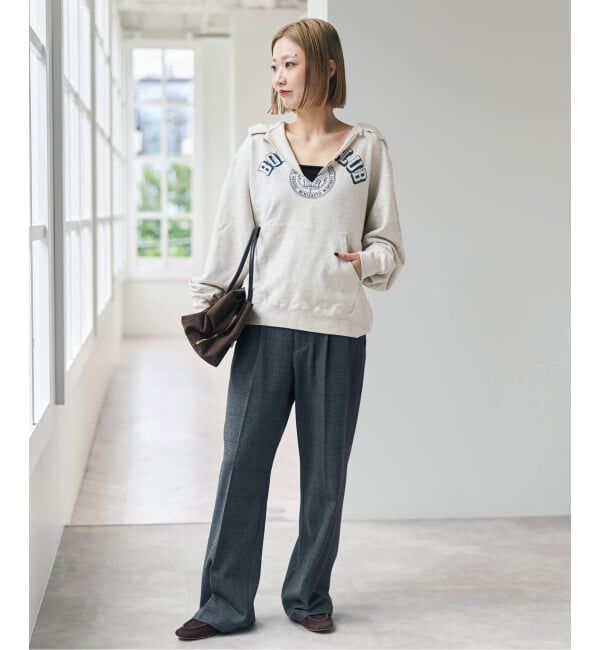 Spick and Span「《別注 / 予約》BOOK CLUB / ブッククラブ Vtg. Cut Off Sweat Hoodi」|パーカー|